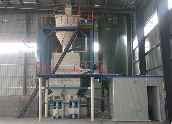 my-80干粉砂漿、膩?zhàn)臃凵a(chǎn)線